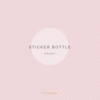 3D Sticker Bottle