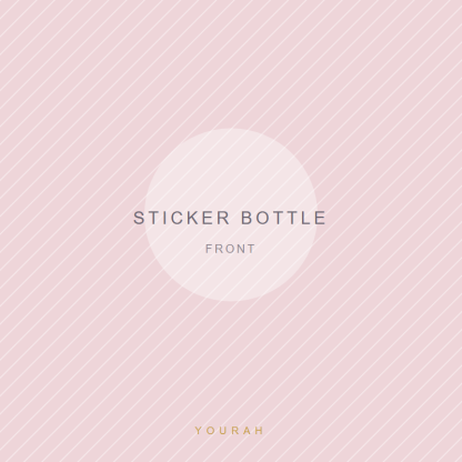 3D Sticker Bottle